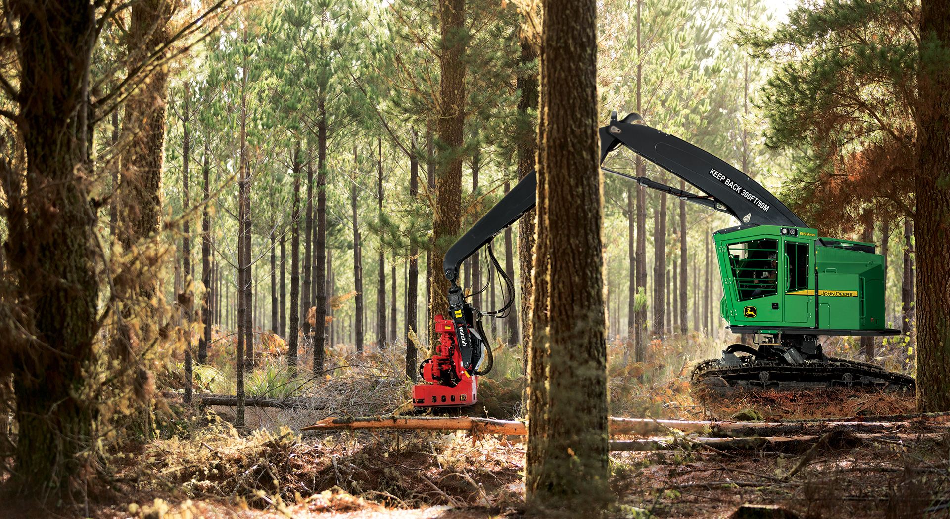 Купить валочно-пакетирующие машины серии 800М John Deere (Джон Дир), цена в  Соликамске