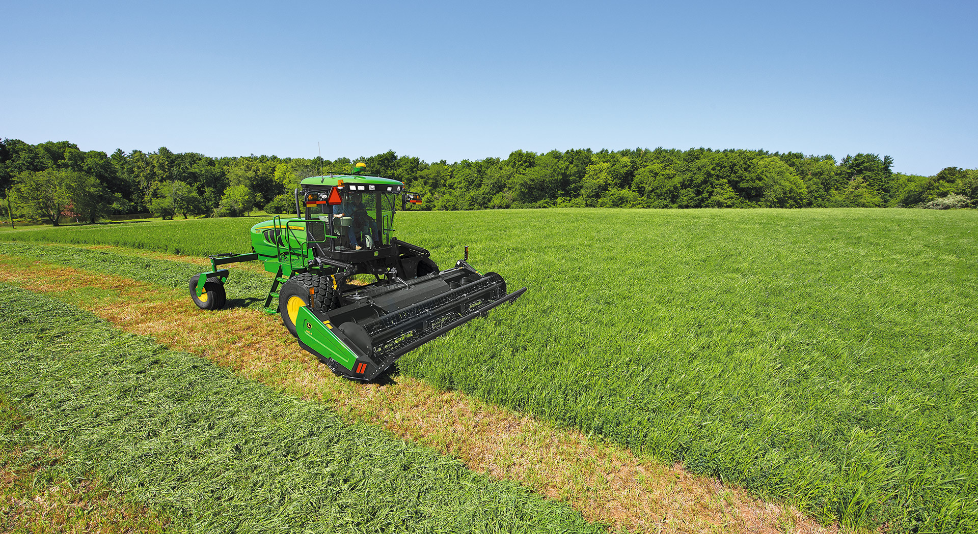 Купить новую самоходную косилку John Deere (Джон Дир) W110/W150, цена в  Кургане